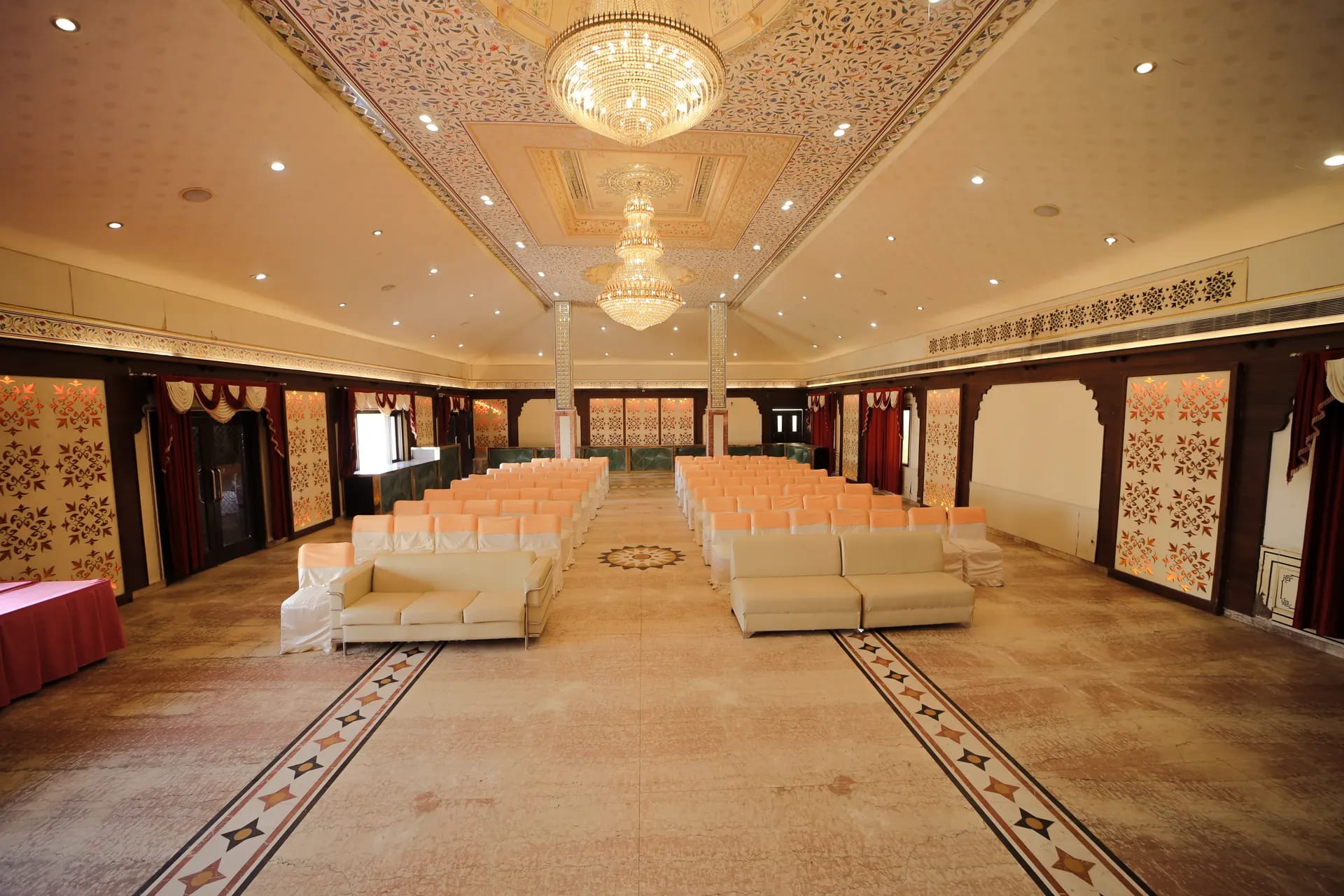 Banquet halls at Cheelgadi in Jaipur